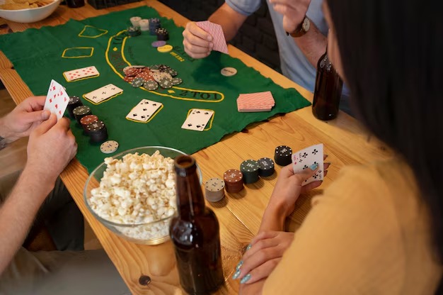 Live dealer blackjack table with professional studio setup